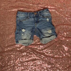 SO Blue Denim Jeans with Pink Sequin Detail